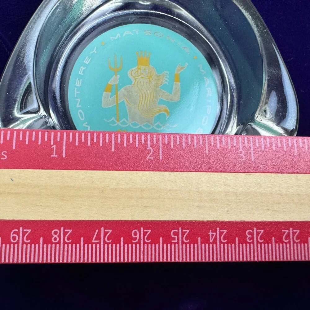 Vintage MCM  Matson Lines Ashtray Matsonia Monterey Mariposa Lurline - Picture 5 of 5